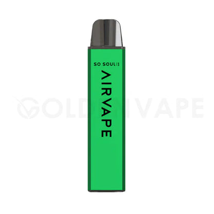 10 Pieces So Soul AIRVAPE Bar 600 Puff Disposable Vape Nic Salt 20mg