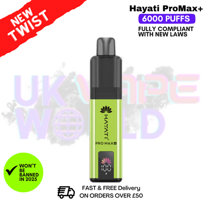 Fresh Mint Hayati Pro Max Plus 6000Puff Kit