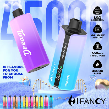 HIFANCY DREAM 45000 Puffs Disposable Vape Wholesale