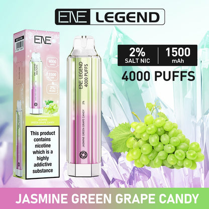 Elux ENE Legend 4000 Puffs Disposable Vape Box of 10