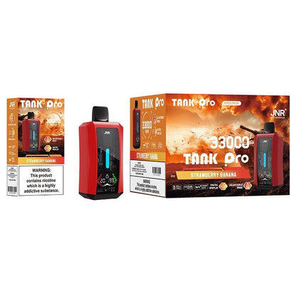 JNR Tank Pro 33000 Puffs Disposable Vape-850mAh Battery, 28ml E-liquid, Multiple Nicotine 15 Flavors