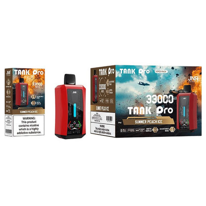 JNR Tank Pro 33000 Puffs Disposable Vape-850mAh Battery, 28ml E-liquid, Multiple Nicotine 15 Flavors