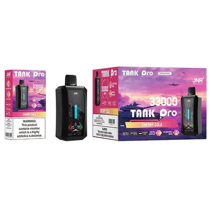 JNR Tank Pro 33000 Puffs Disposable Vape-850mAh Battery, 28ml E-liquid, Multiple Nicotine 15 Flavors
