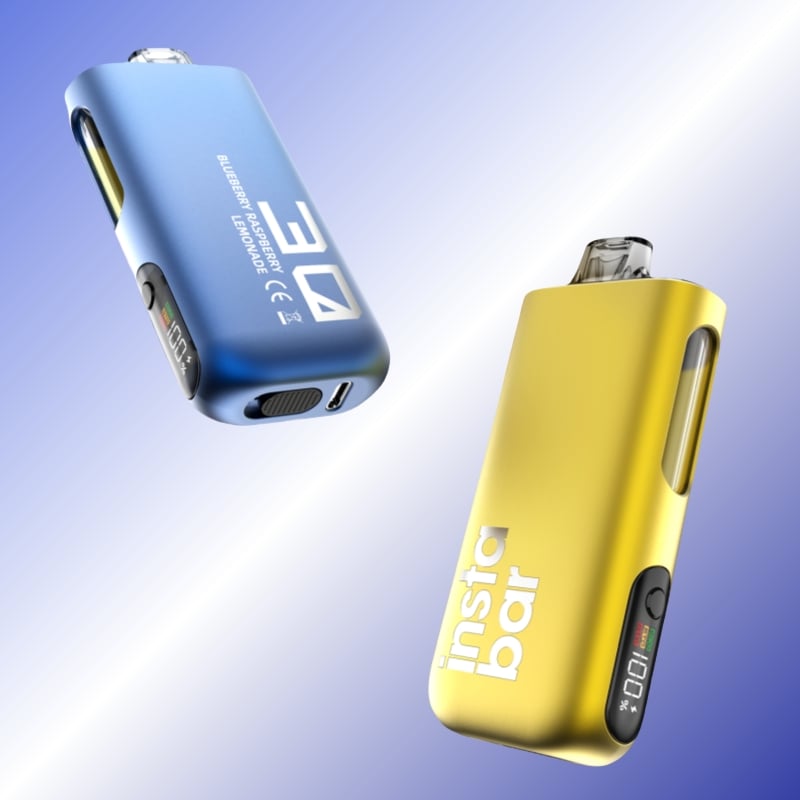 Insta Bar Be 40000 Puffs Adjustable Airflow 5% Nicotine Disposable Vapes