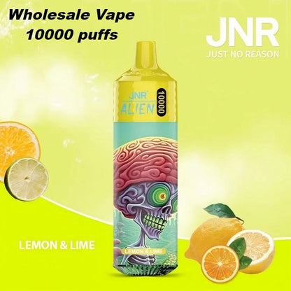 JNR Alien 10000 Puffs Low Price Hot Sale RGB Vape-850mAh Battery, 20ml E-liquid, Multiple Nicotine 44 Flavors