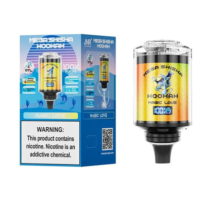 JNR Mega Shisha Hookah 100K Disposable Vape