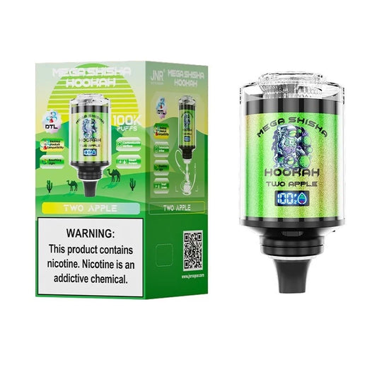 JNR Mega Shisha Hookah 100K Disposable Vape