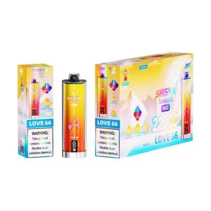 JNR Shisha Hookah Max 22000 Puffs Disposable Vape-29ml E-liquid, Multiple Nicotine 15 Flavors