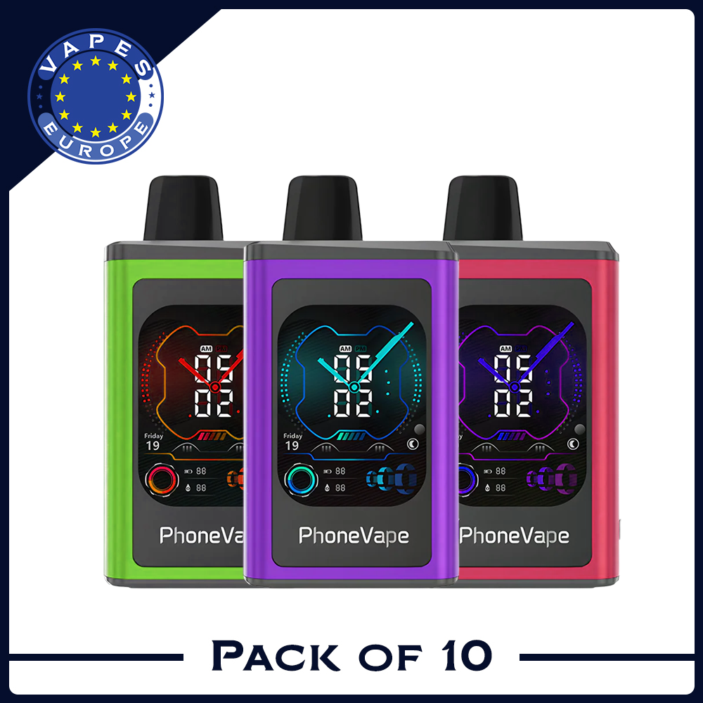 JNR Phonevape 30000 Puffs Disposable Vape (Box of 10)