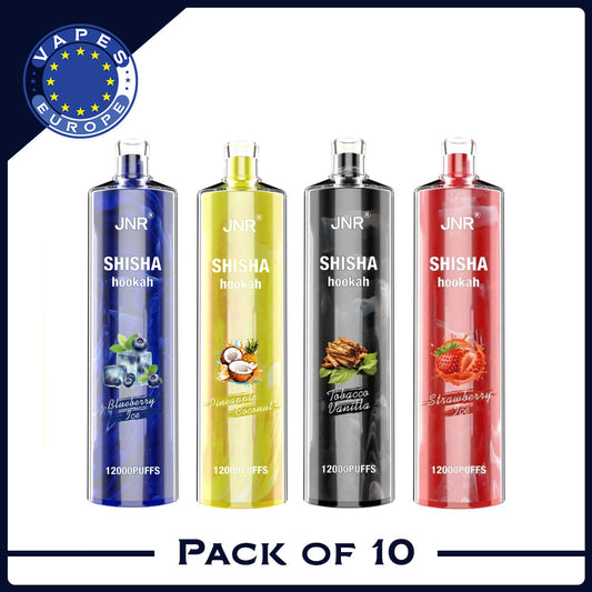 JNR Shisha Hookah 12000 (Box of 10)