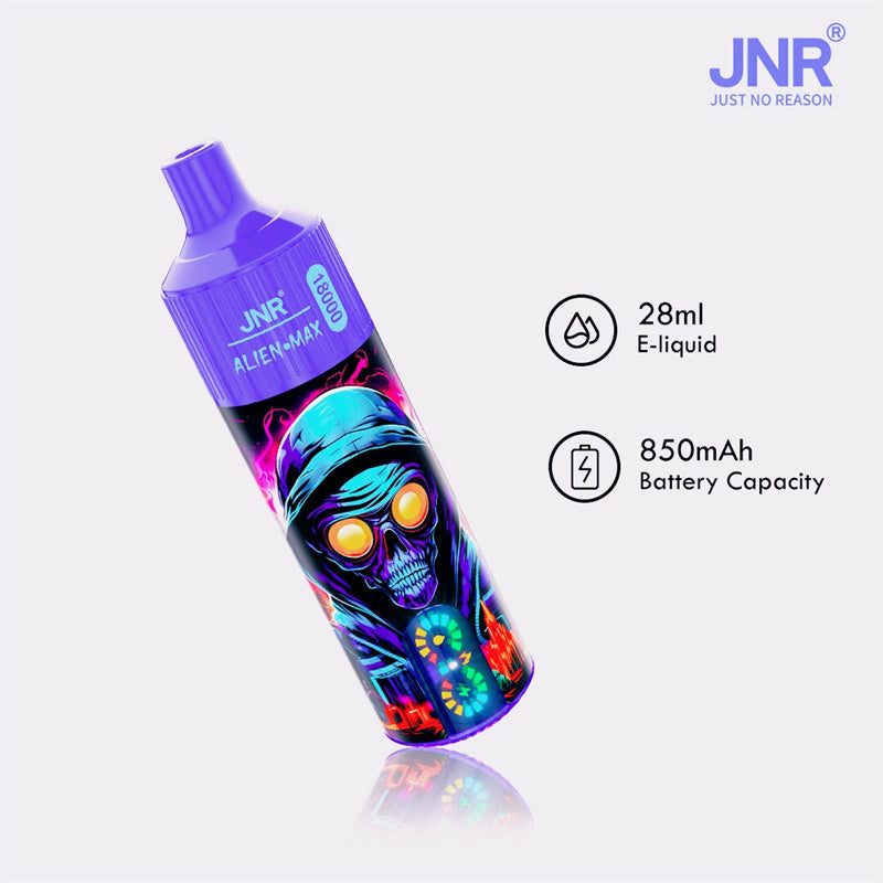 Jnr Alien Max 18000 Puff Tonardo Disposable Electronic Cigarette Vapes Vs Randm 9000