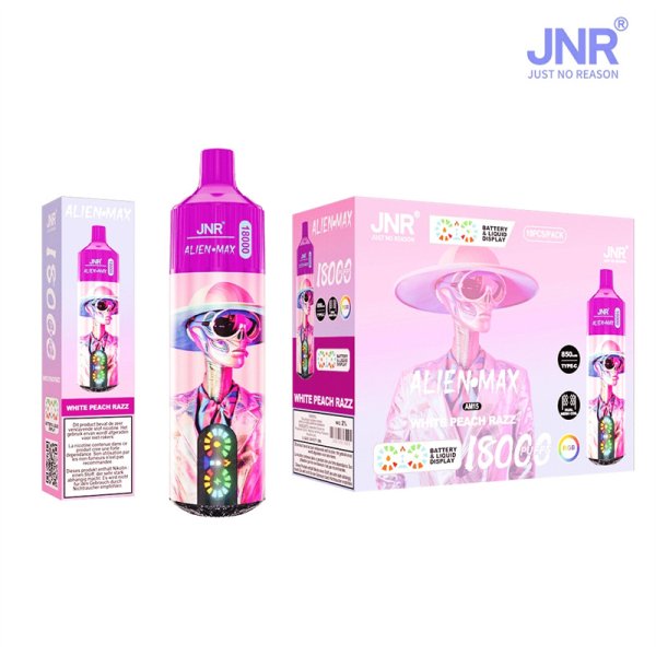 Jnr Alien Max 18000 Puff Tonardo Disposable Electronic Cigarette Vapes Vs Randm 9000