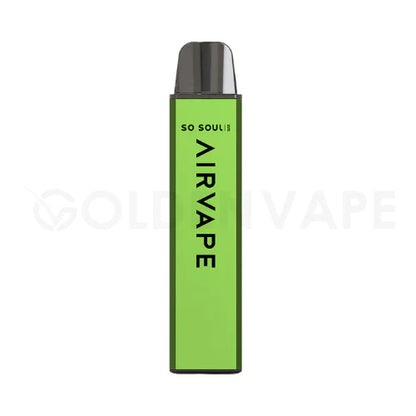 10 Pieces So Soul AIRVAPE Bar 600 Puff Disposable Vape Nic Salt 20mg