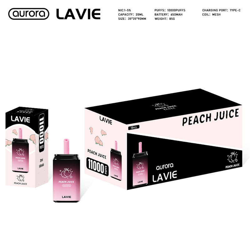 LAVIE  Aurora 1100 Puffs Disposable Vape Wholesale