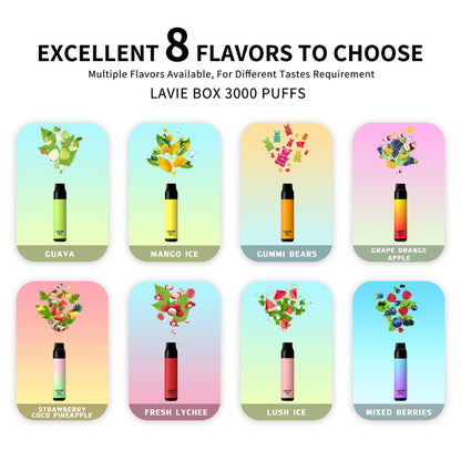 LAVIE Cute 3000 Puffs Disposable Vape Wholesale