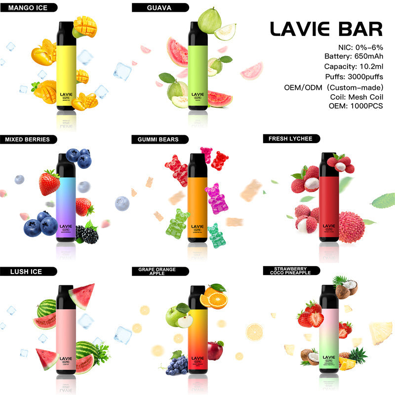 LAVIE Cute 3000 Puffs Disposable Vape Wholesale