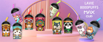 LAVIE Max Cup 8000 Puffs Disposable Vape Wholesale