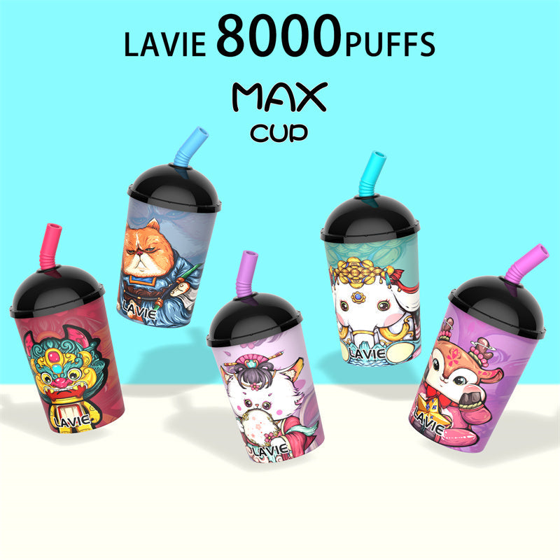 LAVIE Max Cup 8000 Puffs Disposable Vape Wholesale