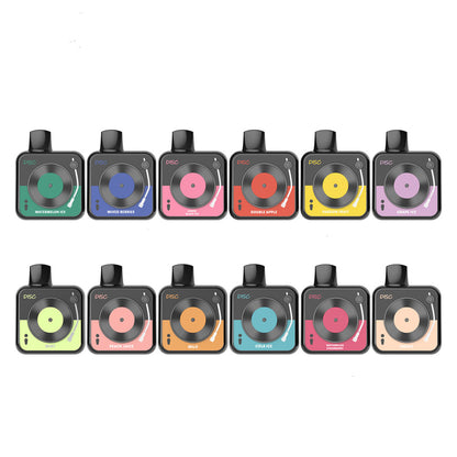 LAVIE DISC 10000 Puffs Disposable Vape,20ml E-liquid,Multple Nicotine 12 Flavors