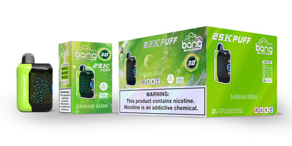 Bang Starry  25000 Puffs 25K Smart Full Screen Turn Ice Wholesale Disposable Vape Puff  Prefilled Pod