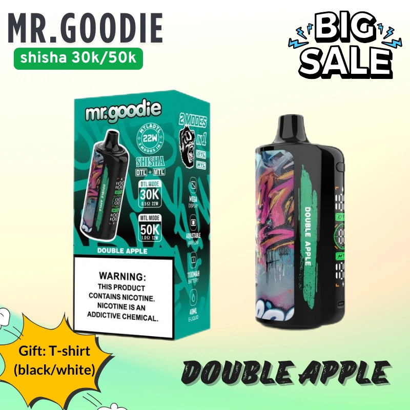 Factory Bottom Price Mr.Goodie 50k puffs-VM013 Certified Quality