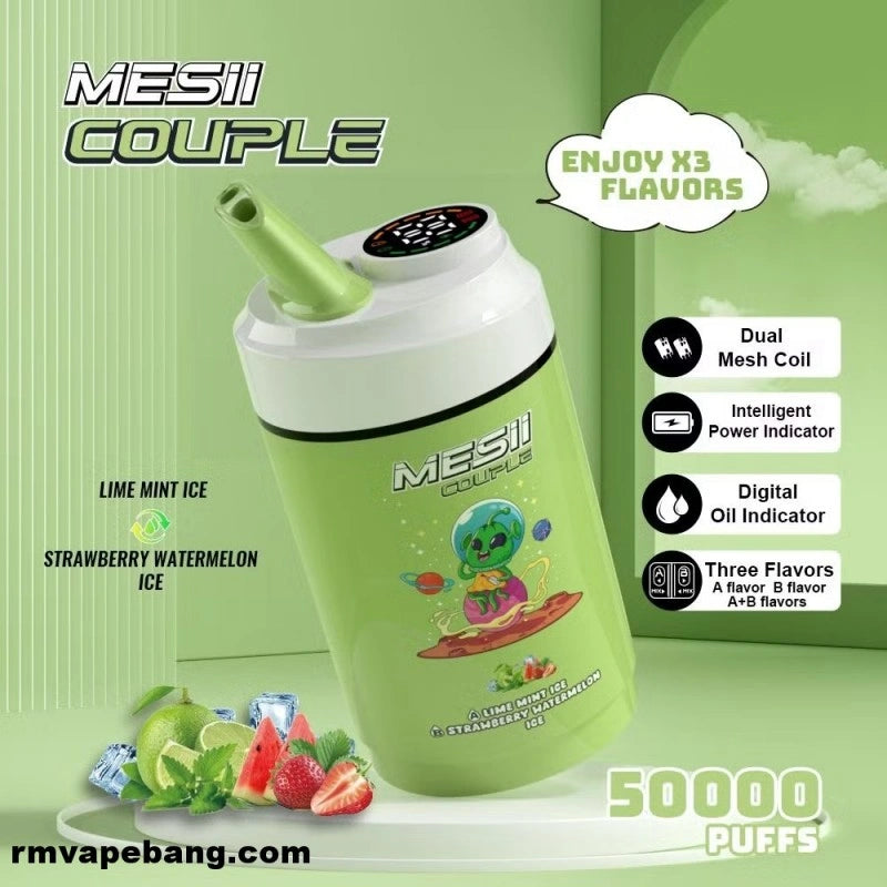 Mesii Couple 50K (Three Flavors) Top Choice for Vape Shops Factory Direct Price