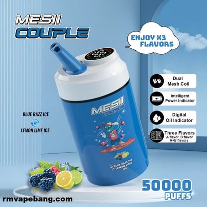 Mesii Couple 50K (Three Flavors) Top Choice for Vape Shops Factory Direct Price