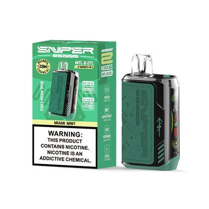 Vapmod Sniper 25000 Puffs Rechargeable Disposable Kit