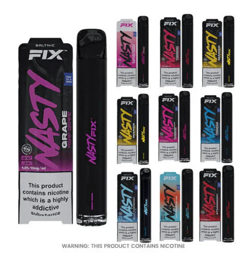 10 Pieces NASTY AirFix Disposable Pod Device Kit 20mg nic 1.3ML