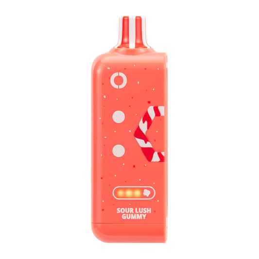 Sour Lush Gummy Off Stamp Sweet Cube 100mAh 18ml 25K