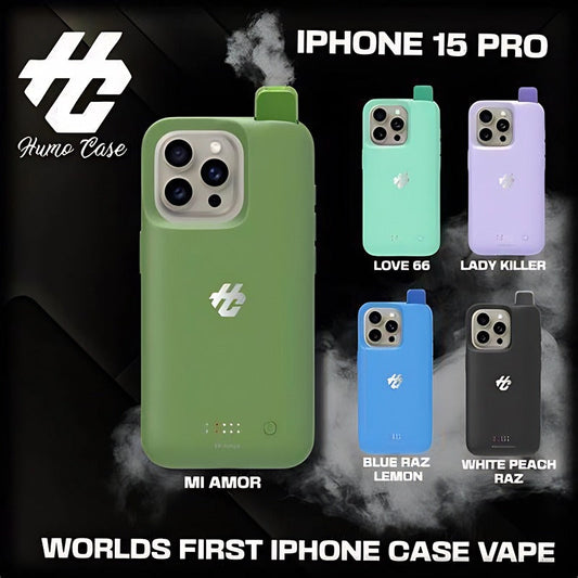 Humo iPhone 15 Case 30000 Puffs Disposable Vape Wholesale-700 mAh,20ml E-liquid, Multiple Nicotine 5 Flavors