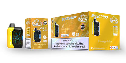 Bang Starry  25000 Puffs 25K Smart Full Screen Turn Ice Wholesale Disposable Vape Puff  Prefilled Pod