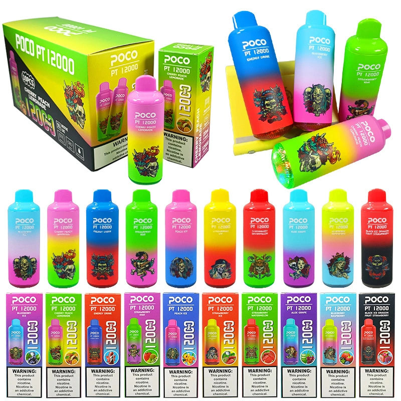 POCO 10000 Puff Disposable Vape - 20mL 5% Nic Salt, 10 Flavors