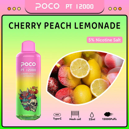 POCO 10000 Puff Disposable Vape - 20mL 5% Nic Salt, 10 Flavors