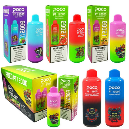 POCO 10000 Puff Disposable Vape - 20mL 5% Nic Salt, 10 Flavors