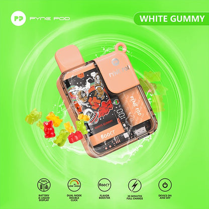 Pynepod 8500 Puffs Disposable Vape 16 Flavors  20mg Nico 2ML Battery Display 550mAh battery