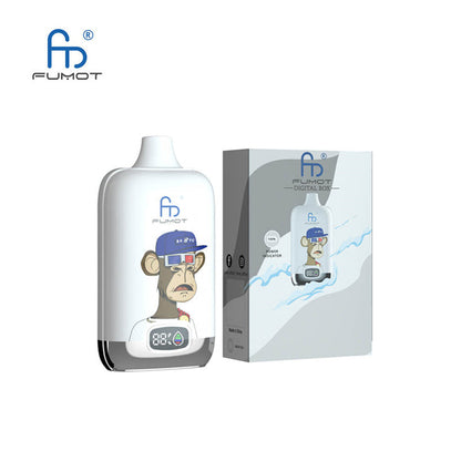 FUMOT DIGITAL BOX 12000 - 20mL, 5% Nic Salt, 16 Flavors, LED Display
