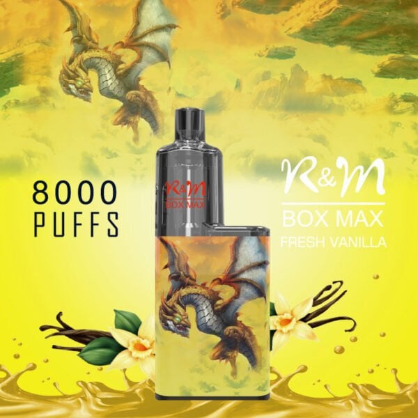 R&M BOX MAX 8000 Puffs Disposable Vape kit 12.5ml