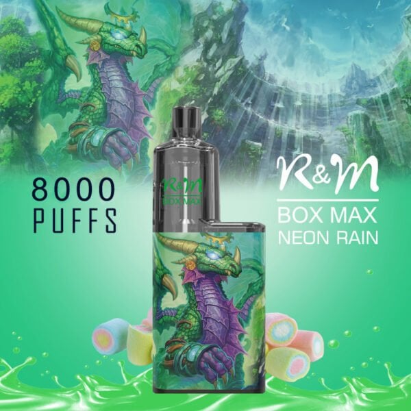 R&M BOX MAX 8000 Puffs Disposable Vape kit 12.5ml