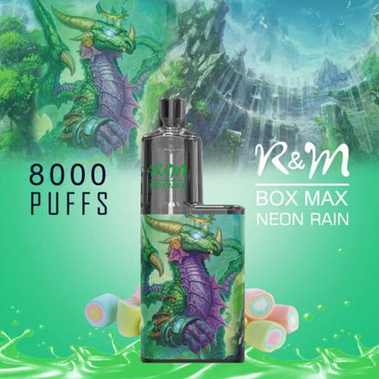 R&M BOX MAX 8000 Puffs Disposable Vape kit 12.5ml