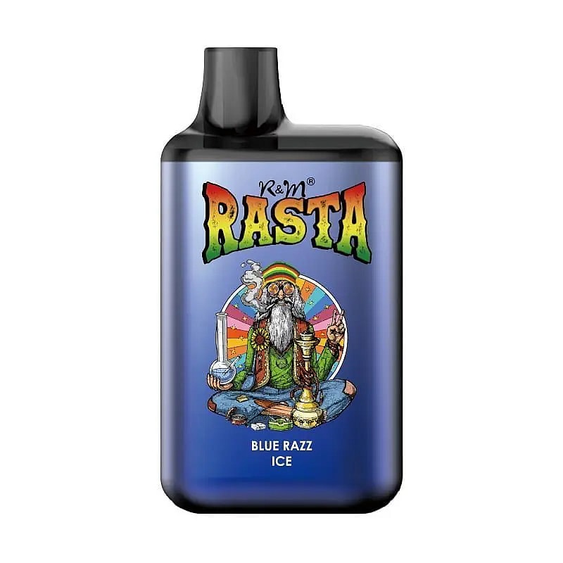 R&M Rasta 5500 Puffs 5% nicotine vape rechargeable disposable e cigarette