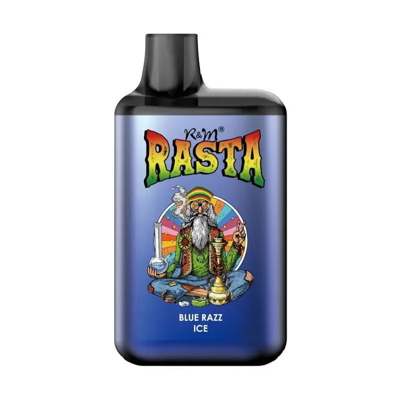 R&M Rasta 5500 Puffs 5% nicotine vape rechargeable disposable e cigarette