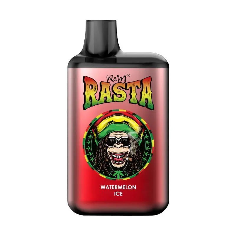 R&M Rasta 5500 Puffs 5% nicotine vape rechargeable disposable e cigarette