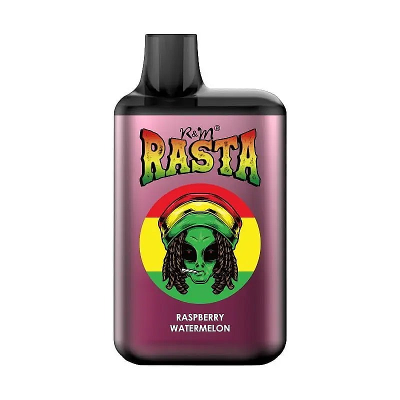 R&M Rasta 5500 Puffs 5% nicotine vape rechargeable disposable e cigarette