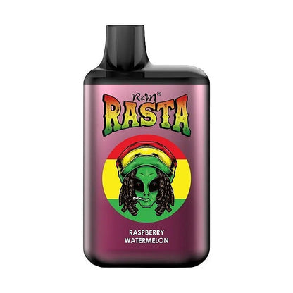 R&M Rasta 5500 Puffs 5% nicotine vape rechargeable disposable e cigarette