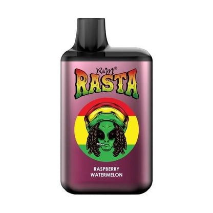 R&M Rasta 5500 Puffs 5% nicotine vape rechargeable disposable e cigarette