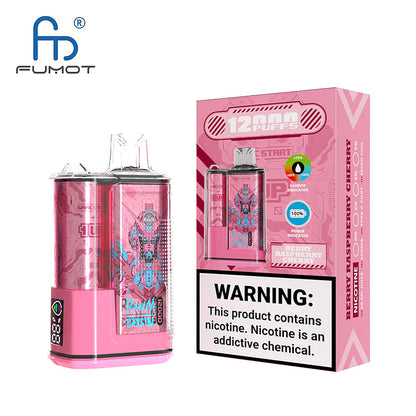 RandM Crystal 12000 Puffs 2% 5% Nicotine LED display Disposable E Cigarettes