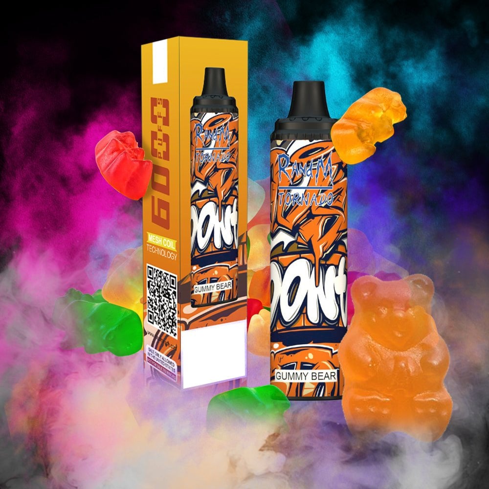 RandM Tornado 6000 Puffs Disposable Vape  Authentic E Cigarette
