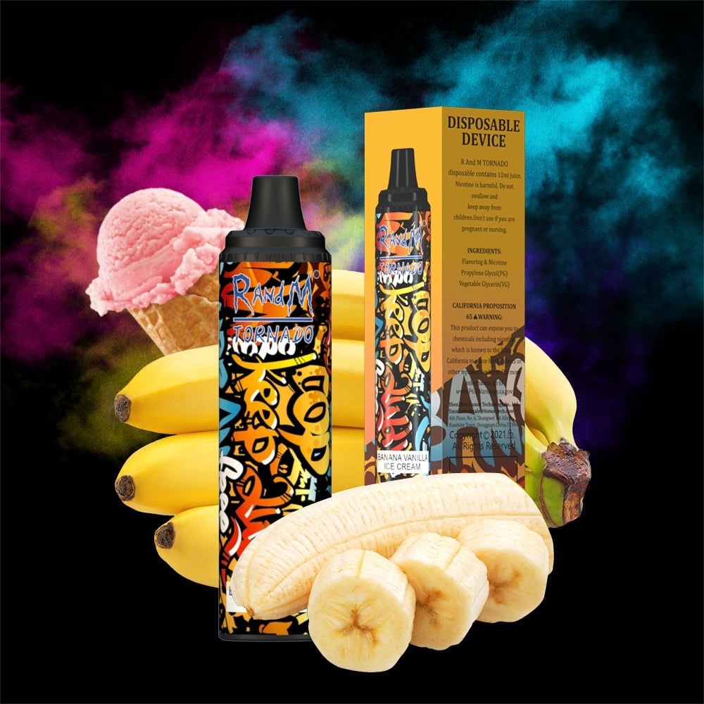 RandM Tornado 6000 Puffs Disposable Vape  Authentic E Cigarette