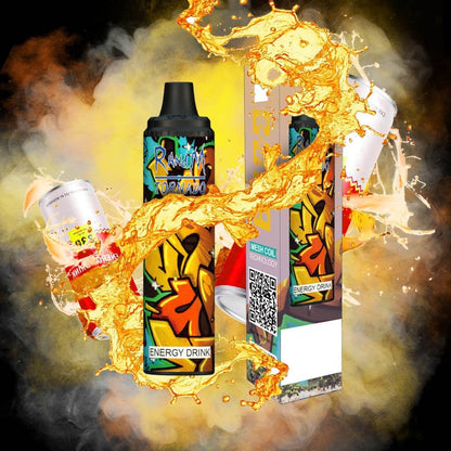 RandM Tornado 6000 Puffs Disposable Vape  Authentic E Cigarette